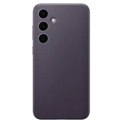 Cover Samsung S24 Plus Vegan Leather Case &ndash; Dark Violet